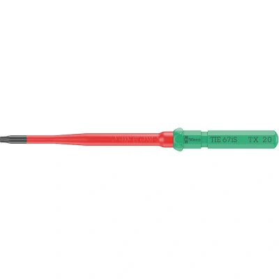 Afbeelding van Wera Kraftform Kompakt VDE 67 iS TX 20 x 157 mm TIE Elektronica Torx Verwisselbare kling