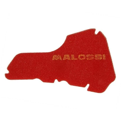 Afbeelding van Cilinderkit MALOSSI luchtfilter, schuimstofelement rode spons voor Sfera, Vespa ET2, ET4