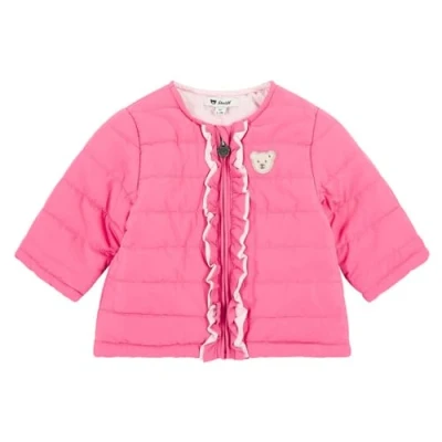 Afbeelding van Steiff Balletcore Jas voor kinderen, Maat: 86, Hot pink