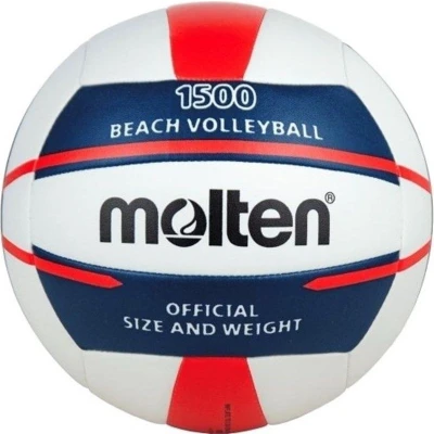 Afbeelding van Molten Beach Volleybal Wit / Blauw Rood Maat 5
