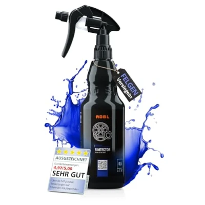 Afbeelding van ADBL Rimtector (500 ml) snelle velgenafdichting voor langdurige bescherming creëert een hydrofobe barrière, vergemakkelijkt reiniging en glans eenvoudig in gebruik natte afdichting velgen