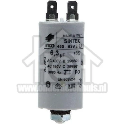 Afbeelding van Universeel Condensator 6,3 uf 450V
