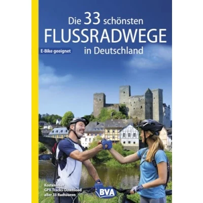 Afbeelding van Die 33 schönsten Flussradwege in Deutschland, E Bike geeignet, mit kostenlosem GPS Download der Touren via BVA website oder Karten App
