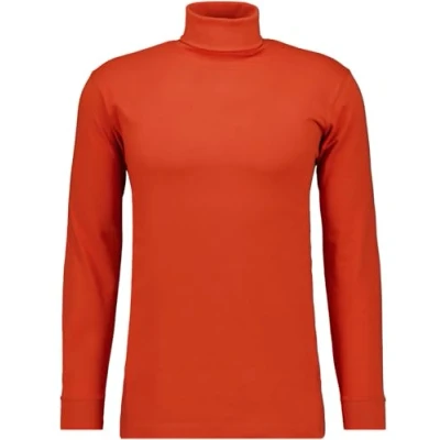 Afbeelding van RAGMAN Basic coltrui voor heren, lange mouwen, oranje, L