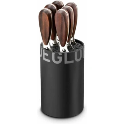 Afbeelding van Déglon Génération Y Steakmessen Set Innovatief Ontwerp Ergonomisch Palissander Handvat