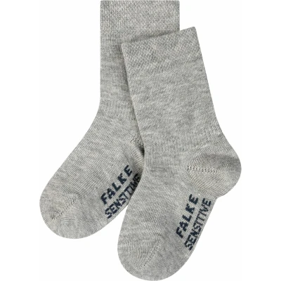Afbeelding van Falke BABY Sensitive SOFT TOP Sokken Light grey voor kinderen, Maat: 50/56,