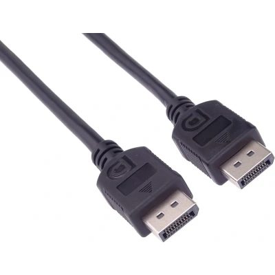 Afbeelding van PremiumCord DisplayPort verbindingskabel M/M 5 m, naar kabel, 10,8 Gbps, Video tot 4K @30Hz, 2560x1600, 2K @60Hz, FULL HD 1080p, HDCP 2.2, zwart, kport1 05