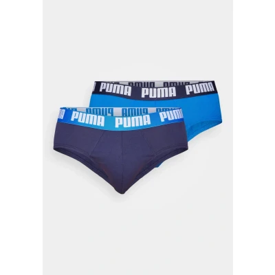 Afbeelding van Puma MEN Everyday Brief 2 PACK Slip, Heren, Maat: Small, True blue