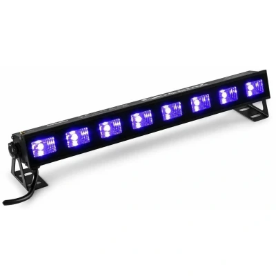 Afbeelding van BeamZ BUVW83 LED BAR met 8 UV / warm white LED&#039;s 30W