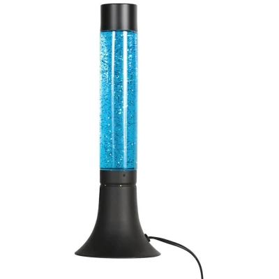 Afbeelding van Steinhauer Lavalamp Volcan zwart met blauw 4188ZW