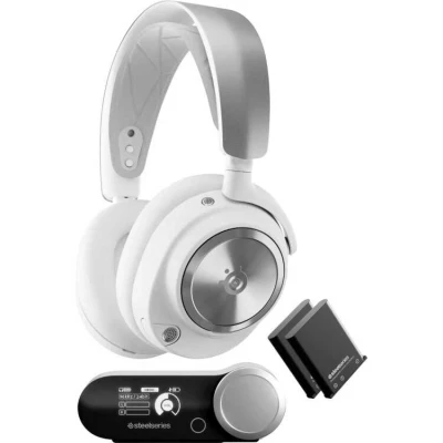 Afbeelding van SteelSeries Arctis Nova Pro Wireless PC headset Wit
