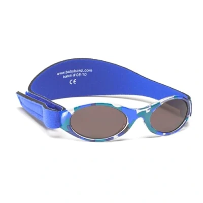 Afbeelding van Baby BANZ zonnebril blue camo (0 2 jaar)