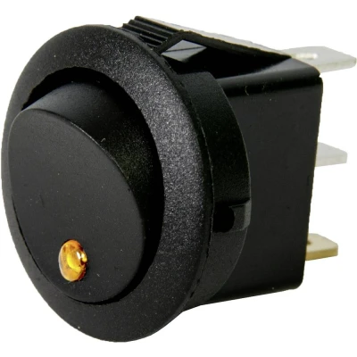 Afbeelding van HP Autozubehör 28632 Auto wipschakelaar 12 V 10 A 1x uit/aan Continu 1 stuk(s)