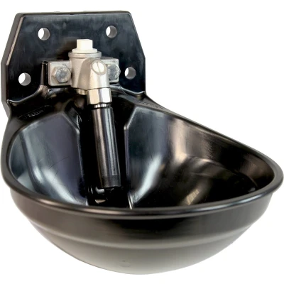 Afbeelding van Suevia Drinkbak (Kunststof / Zwart 3/4&quot; Inox) Model 12 P