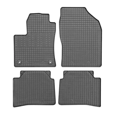 Afbeelding van Rubber matten passend voor Toyota Prius V 2023 (4 delig + montagesysteem)