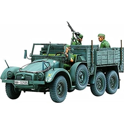 Afbeelding van Tamiya German 6x4 Truck Krupp Protze with Three Figures