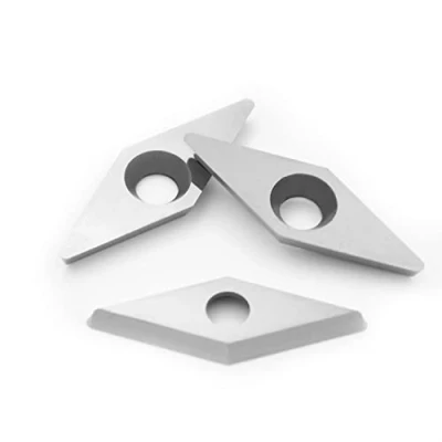 Afbeelding van CDBP Hout Draaien Gereedschap Carbide Getipt 10x28x2.5Mm Diamond Met Ronde Cutter Inserts Voor draaibeitels en Houtbewerking Draaibank Tool, 3 stks