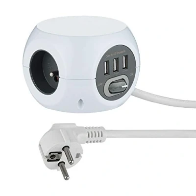 Afbeelding van Electraline Stekkerdoos met schakelaar, 35443