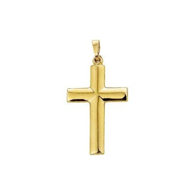 Afbeelding van Hanger Kruis 14K Geelgoud
