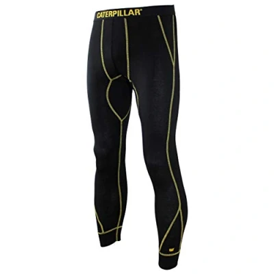 Afbeelding van Caterpillar thermische broek, vochtopname, comfortabele warmte, hoogwaardig polyester (zwart, XL)