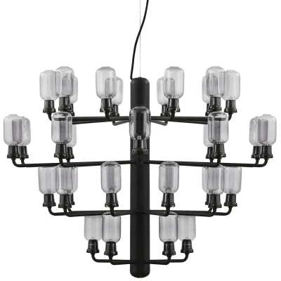 Afbeelding van Kroonluchter Normann Copenhagen Amp Large Smoke Black