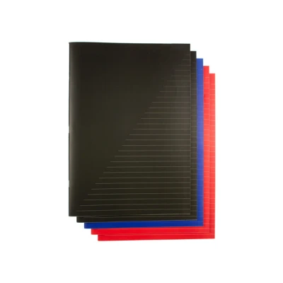 Afbeelding van Kangaro Schrift A4 lijn 80 pagina&#039;s 60 grams assorti 5 stuks K 58331