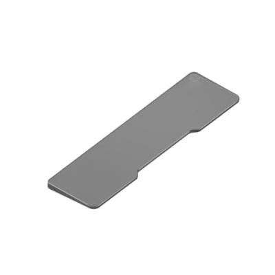 Afbeelding van Nuphy Mono Wrist Rest Polssteun voor laag profiel toetsenbord, Acrylic Noir 75%