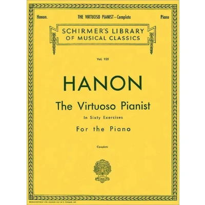 Afbeelding van Charles hanon: The Virtuoso Pianist in sixty exercises for piano (complete) piano: Complete