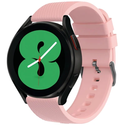 Afbeelding van Siliconen bandje Universeel 20 mm aansluiting Roze iMoshion En TPU (zacht)
