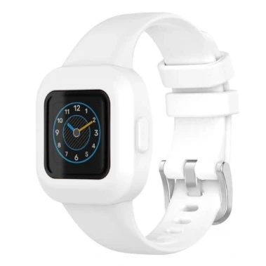 Afbeelding van Siliconen one color bandje Wit Garmin Vivofit Junior 3