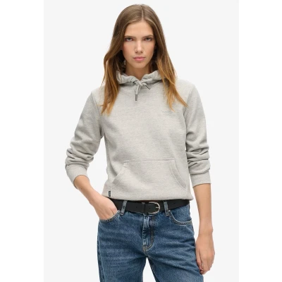 Afbeelding van Superdry Vrouwen Essential Logo Hoodie Grijs Grootte: 34