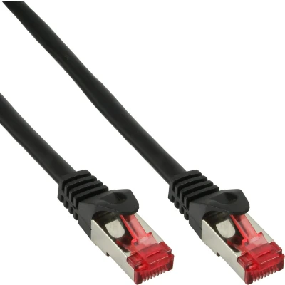 Afbeelding van InLine B 76405S netwerkkabel Zwart 5 m Cat6 S/FTP (S STP)