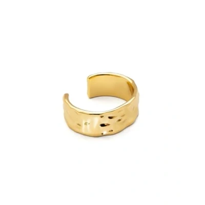 Afbeelding van Singularu Marea Ring goldcoloured, Dames, Maat: One Size, Gold/coloured