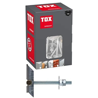 Afbeelding van TOX Spagat Pro M8 mm kantelplug, 10 stuks, 023100171, zilver