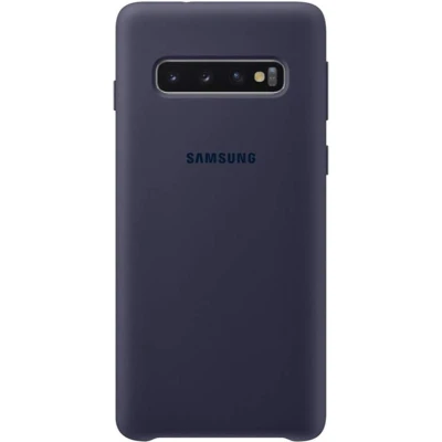 Afbeelding van Galaxy S10 Siliconen Hoesje EF PG973 Navy Samsung Smartphone Hoesjes Geen Verzendkosten &amp; Morgen In Huis