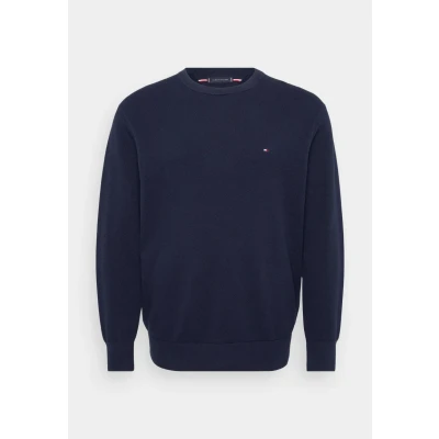 Afbeelding van Tommy Hilfiger Big &amp; Tall gebreide trui donkerblauw