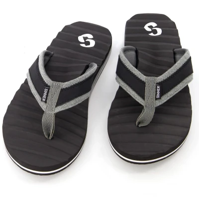 Afbeelding van SINNER dax Strandslipper heren Zwart, wit