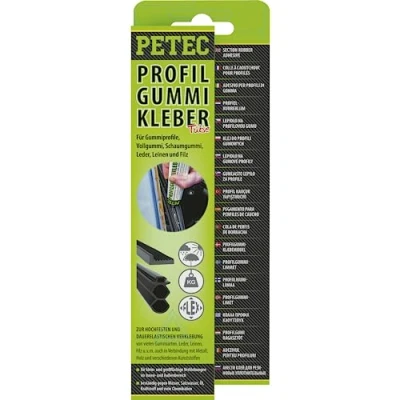 Afbeelding van Petec 93870 profielrubberlijm geel transparant, 70 ml