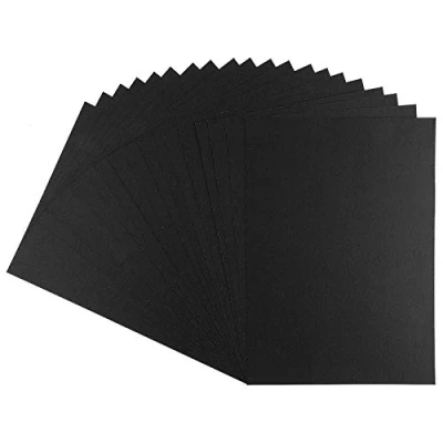 Afbeelding van Ideen mit Herz Premium gekleurd karton fotokarton DIN A4 (zwart 220 g/m² 20 stuks)