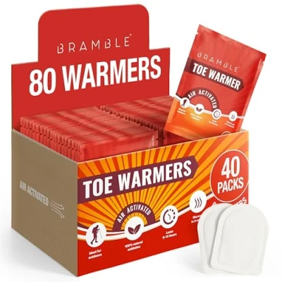 Afbeelding van BRAMBLE 24 Stuks Natuurlijke en Luchtgeactiveerde Handwarmers (12 Paar) Zakverwarmers, Handenwarmers Outdoor, Wandelen, Skiën, Fietsen