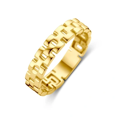 Afbeelding van Ring Schakel 14K Geelgoud