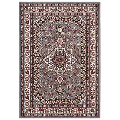 Afbeelding van Vloerkleed Tabriz 80x150cm Grijs Vintage 123vloerkleed.nl is de online webshop voor vloerkleden en woonaccessoires.