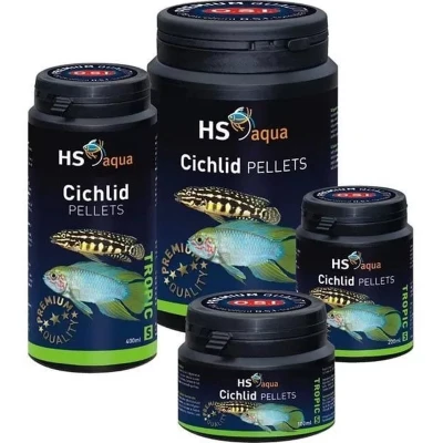 Afbeelding van Hs Aqua Cichlid Pellets Small 100 Ml
