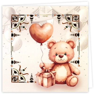 Afbeelding van Dot and Do Cards 22 Berries Beauties Teddy