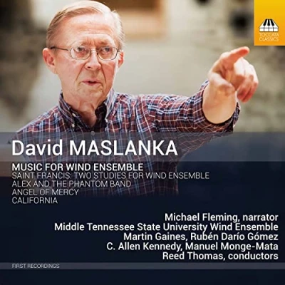 Afbeelding van Middle Tennessee State University Wind Ensemble David Maslanka: Music For (CD)