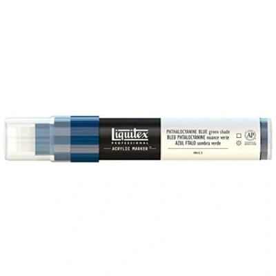 Afbeelding van Liquitex Paint Marker Cadmium Phthalocyanine Blue (Green Shade) 4610/316 (8 15 mm)