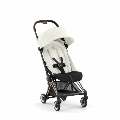 Afbeelding van Cybex Coÿa Buggy Off White Rosegold Frame