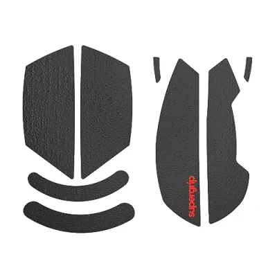 Afbeelding van Pulsar Gaming Gears SUPERGRIP Griptape Set voor Razer Cobra Pro Zweetabsorberende Hoge Prestaties Antislip 3M Lijm Geen Residu Muis Grip Tape Ultradun 0,5 mm (0,02 inch)