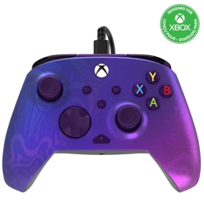 Afbeelding van PDP Rematch Bedrade Controller Xbox Series XS Purple Fade
