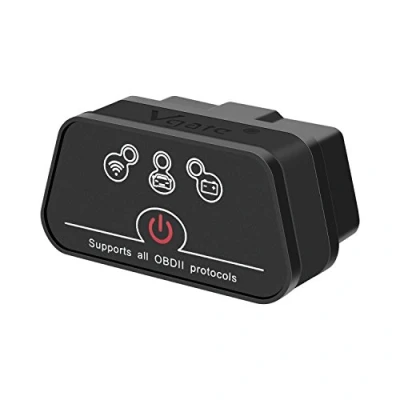Afbeelding van Vgate iCar 2 WiFi OBD2 Scanner Scan Interface Adapter Check Engine Light Auto Diagnostiek Tool voor iOS i Phone iPad, Android Sleep (zwart)